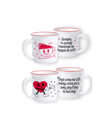 Taza de Navidad: Árbol, reno o Acebo | Cafento Shop