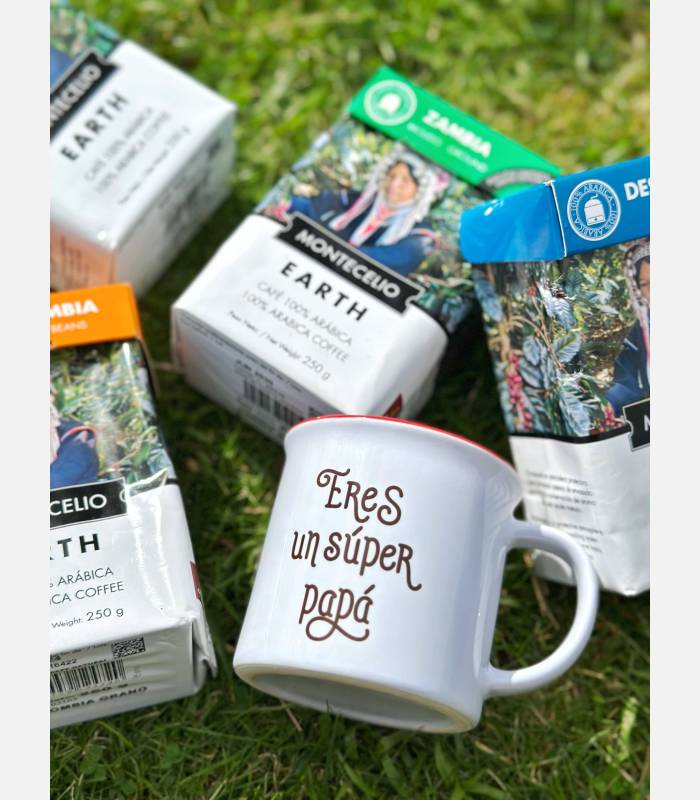 Pack 1 kilo de café Grano + Super papá