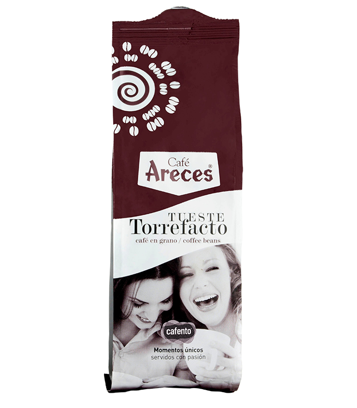 Café Areces torrefacto en grano - 250g | Cafento Shop