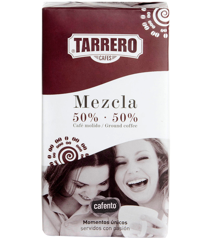 Café Tarrero vacío exprés 50/50 molido - 250g | Cafento Shop
