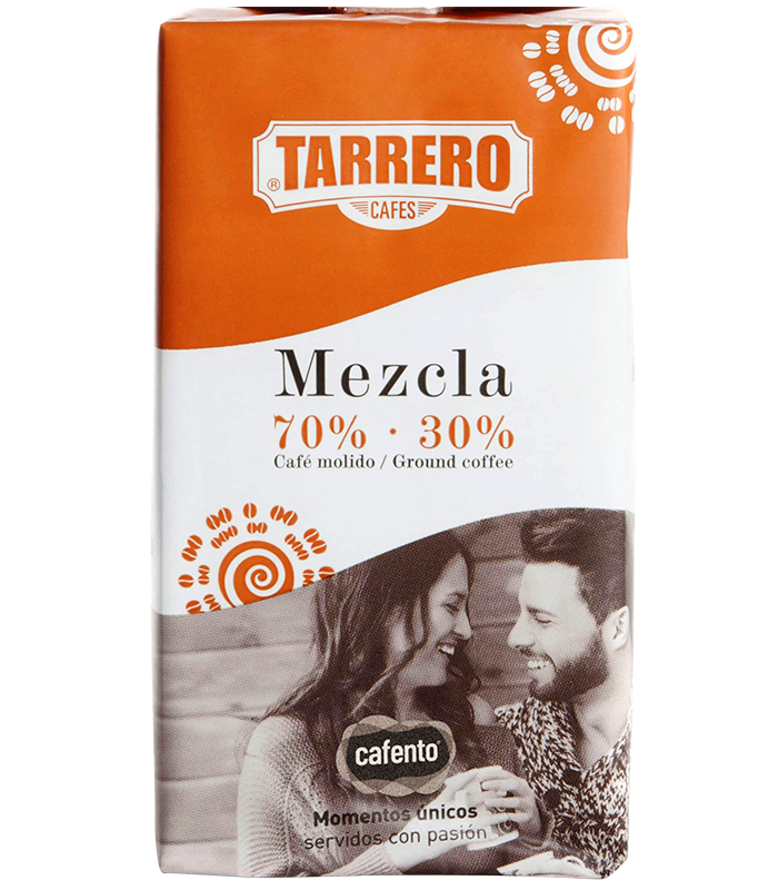 Café Tarrero vacío suave 70/30 molido - 250g | Cafento Shop
