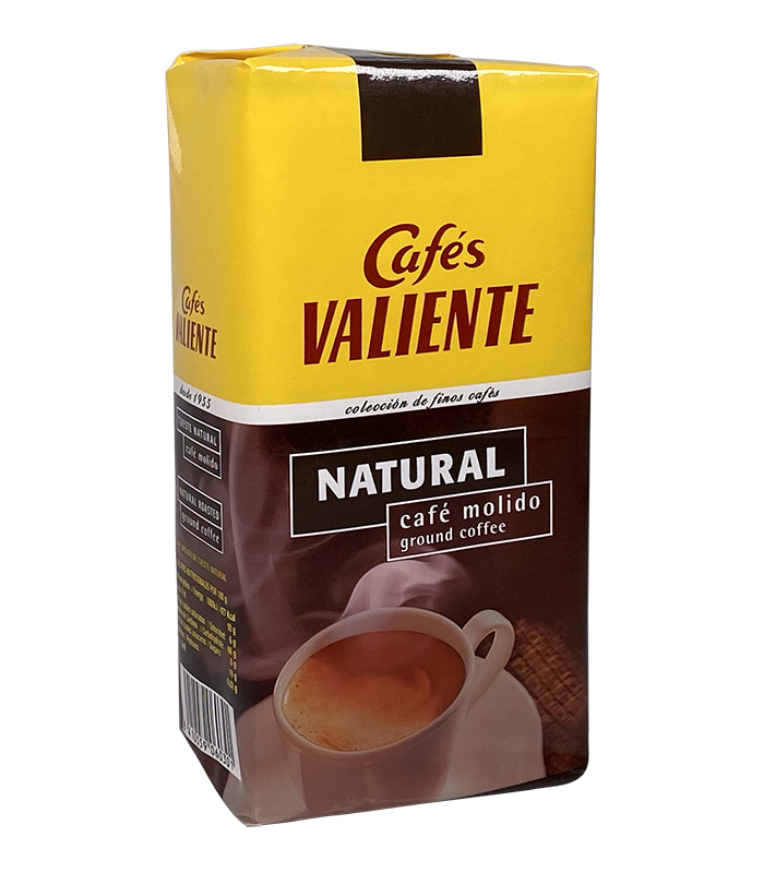 Café molido Valiente natural - 250g | Cafento Shop