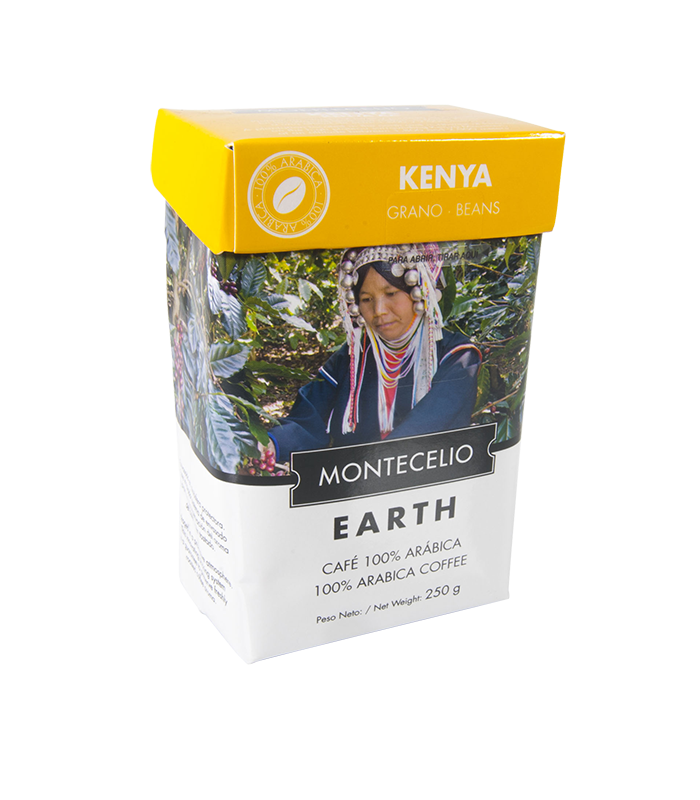Café Montecelio Earth de Kenia en grano - 250g | Cafento Shop