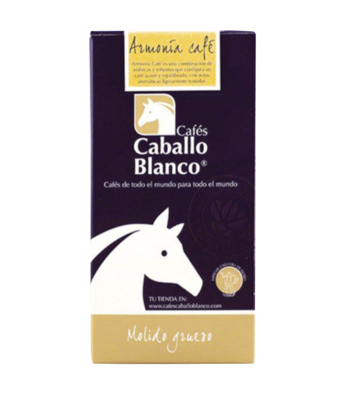 Café Caballo Blanco grueso armonía café molido - 250g | Cafento Shop