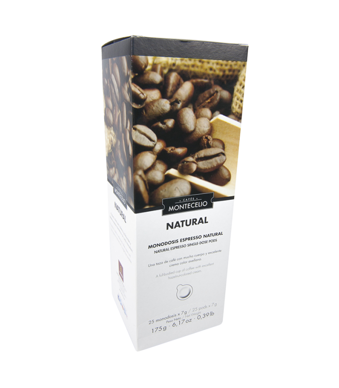 Monodosis café natural Montecelio-25 unidades-cafento shop
