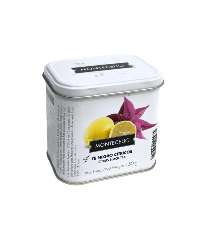 Nº4 lata té negro con cítricos 150g | Cafento Shop