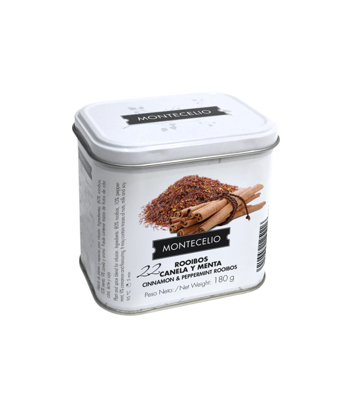 Nº22 lata de infusión rooibos con canela y menta 180g | Cafento Shop