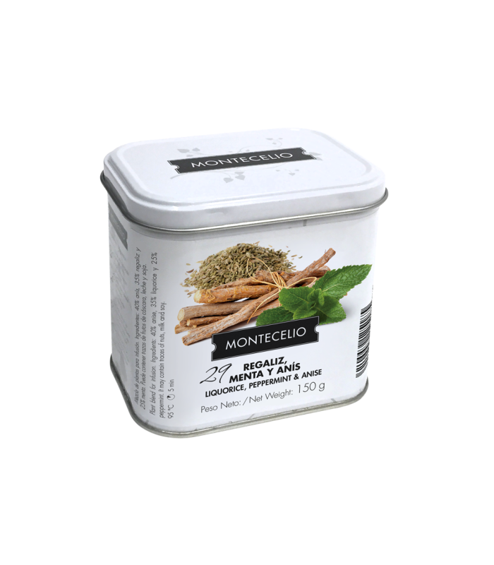 Nº29 lata de infusión de regaliz, menta y anís 150g | Cafento Shop
