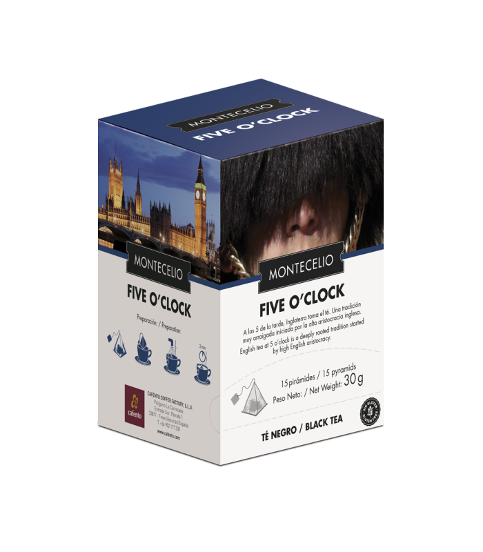 Piramides Montecelio Five O`Clock - Té negro | Cafento Shop