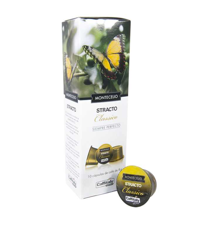 Cápsulas de Café Sabor Classico 10 Unidades - Montecelio Stracto | Cafento Shop