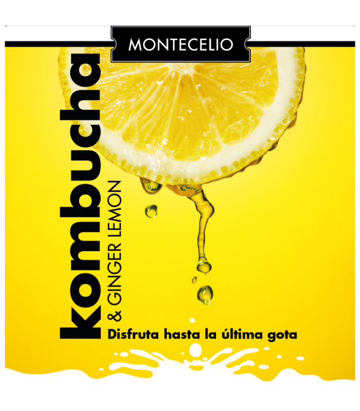 Kombucha Limón y jengibre (Pack 12 und)
