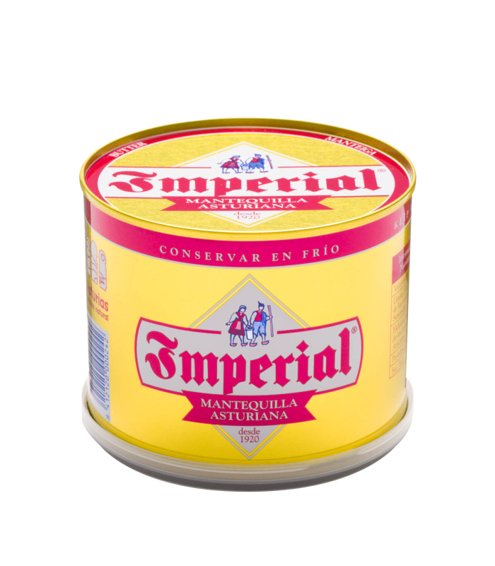 Mantequilla tradicional sin sal imperial - 500g | Cafento Shop