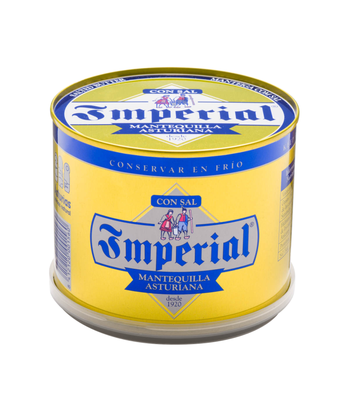 Mantequilla tradicional con sal Imperial - 500g | Cafento Shop