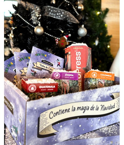 Pack Café Especialidad: 3 Orígenes  + AeroPress + Cata