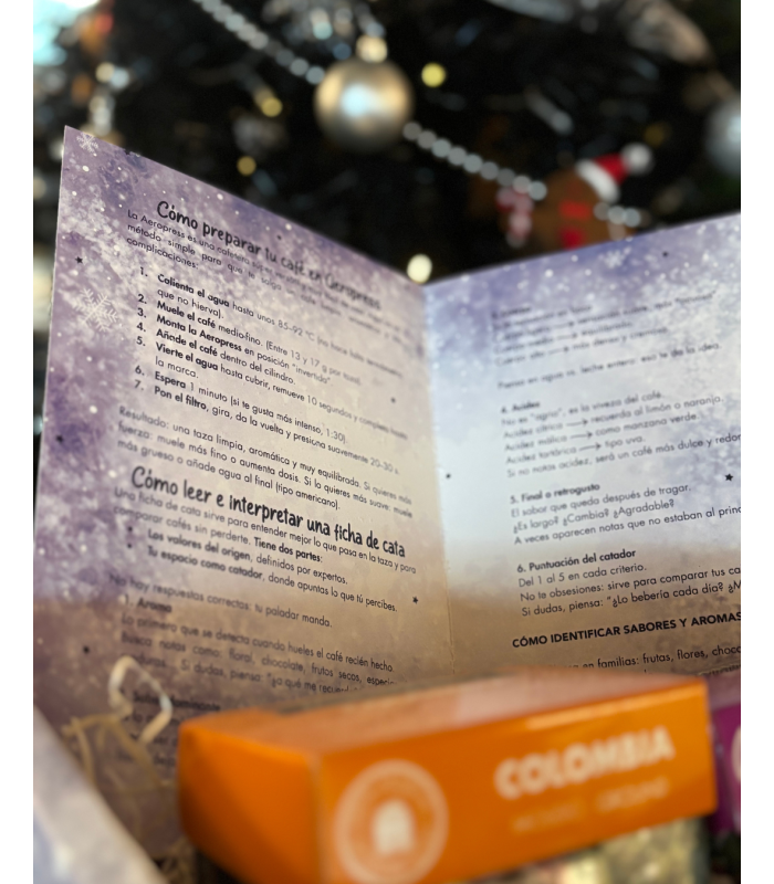 Pack Café Especialidad: 3 Orígenes  + AeroPress + Cata