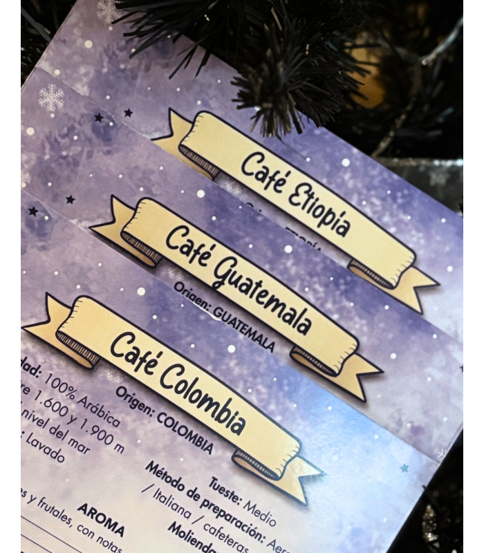 Pack Café Especialidad: 3 Orígenes + Molino + AeroPress + Cata