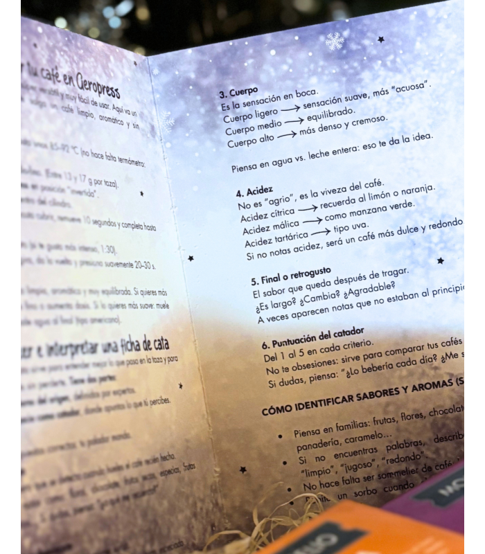 Pack Café Especialidad: 3 Orígenes + Molino + AeroPress + Cata