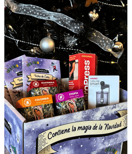 Pack Café Especialidad: 3 Orígenes + Molino + AeroPress + Cata