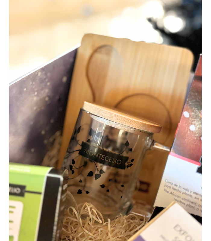Caja de Navidad Relax | Tés Montecelio, Vela y Jabón de Café