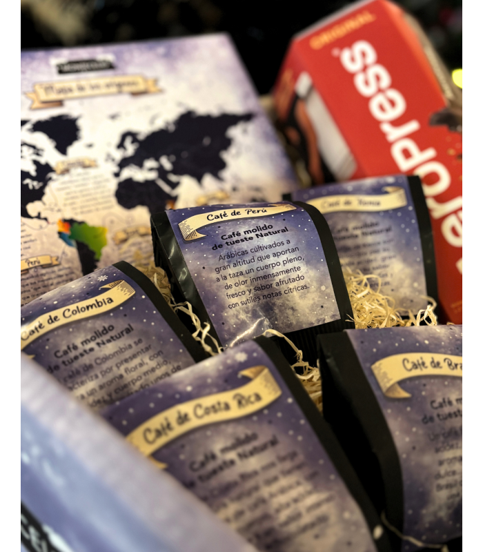 Pack Viajero | AeroPress + Cafés de Origen en Monodosis