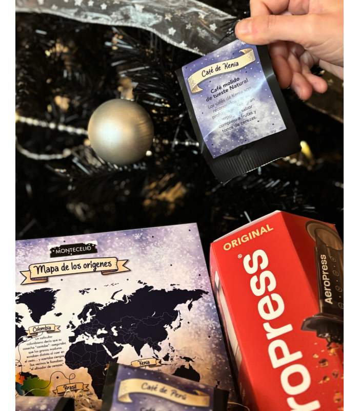 Pack Viajero | AeroPress + Cafés de Origen en Monodosis