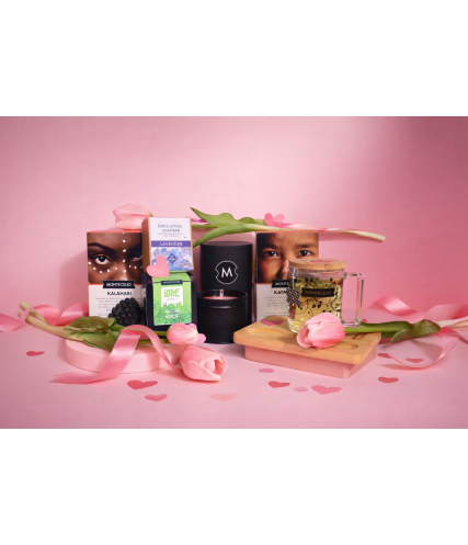 Caja Relax | Tés Montecelio, Vela y Jabón de Café