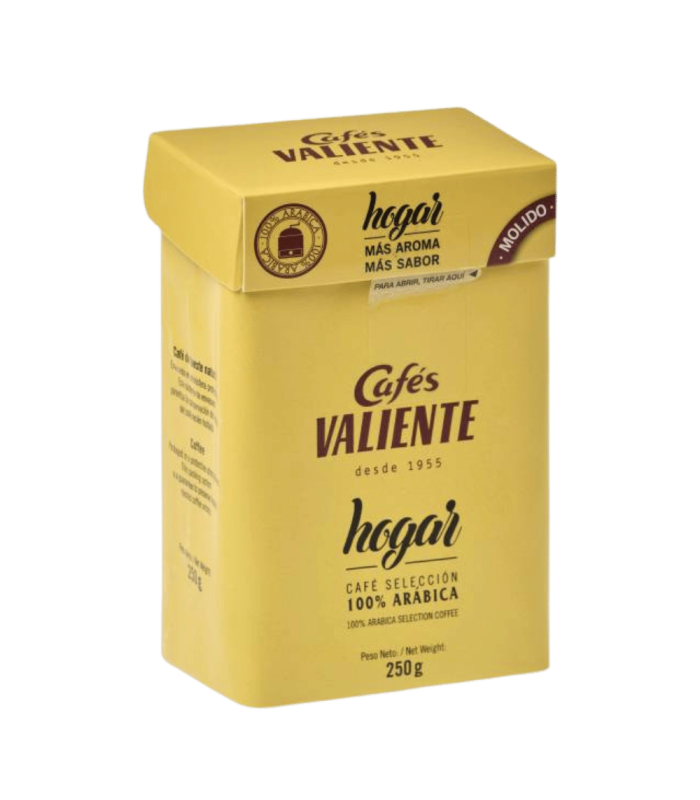 Café Valiente 100% arábica molido - 250g | Cafento Shop