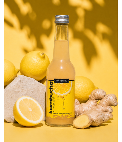 Kombucha Limón y jengibre (Pack 12 und)