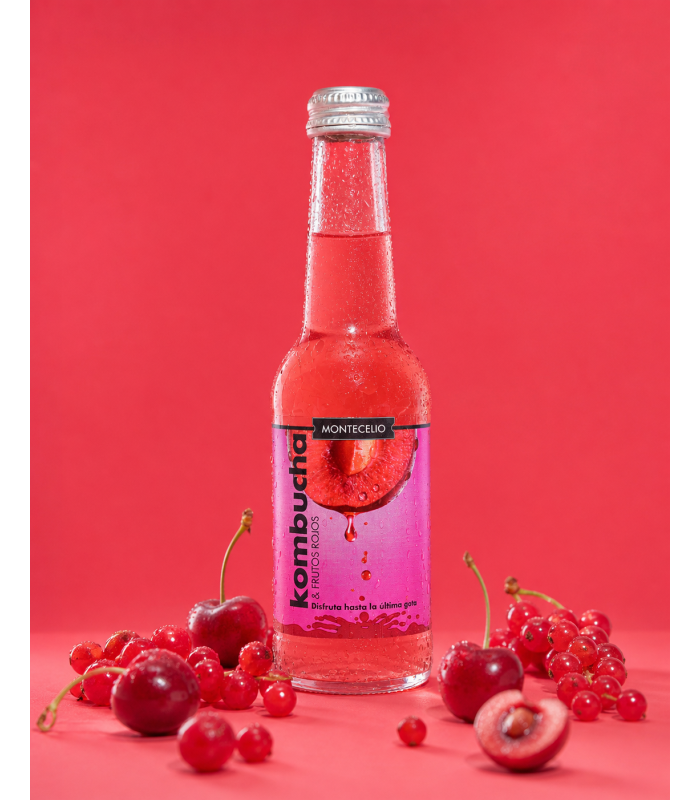 Kombucha Frutos rojos (pack 12 und)