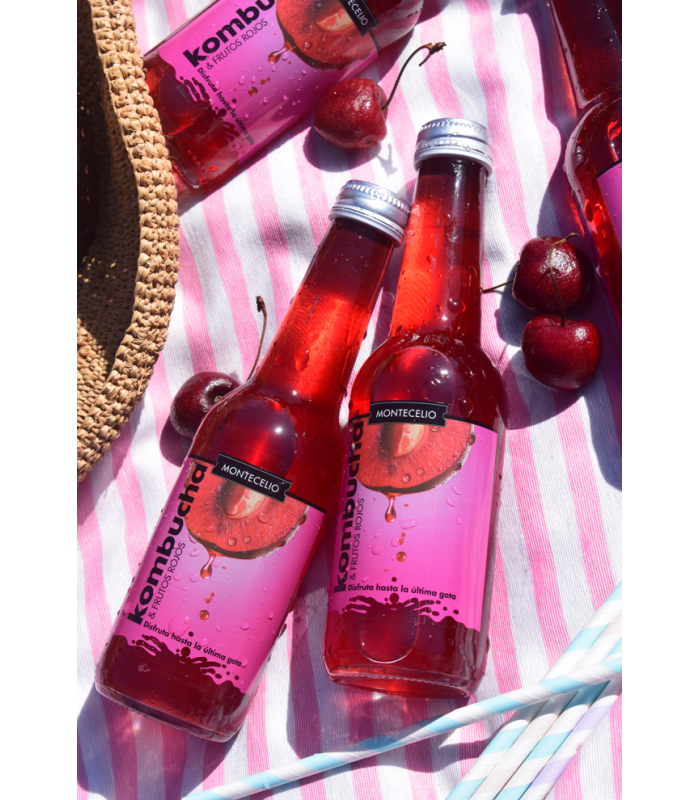 Kombucha Frutos rojos (pack 12 und)
