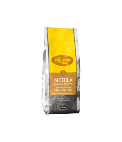 Café  El Gallego mezcla 60/40 en grano - 500g | Cafento Shop
