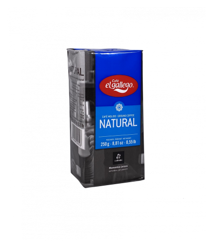 Café El Gallego aroma natural molido - 250g | Cafento Shop