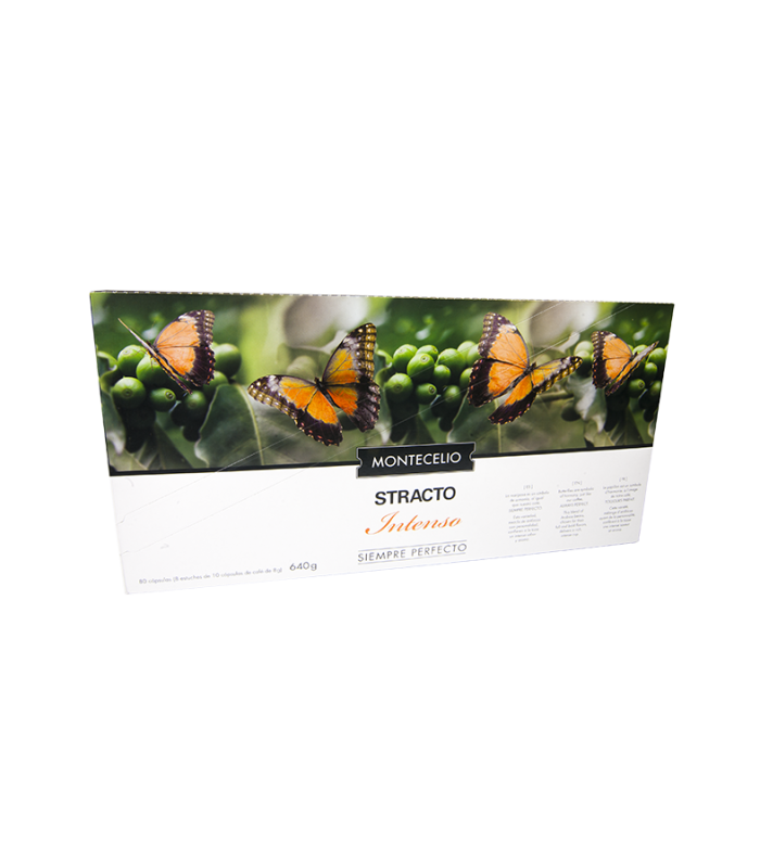 Suscripción mensual cápsulas Stracto café Intenso 80 Unidades | Cafento Shop