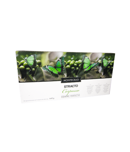 Suscripción trimestral cápsulas Stracto café Corposso 80 Unidades | Cafento Shop