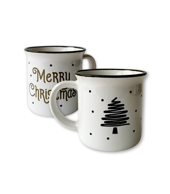 Taza de Navidad: Árbol, reno o Acebo | Cafento Shop